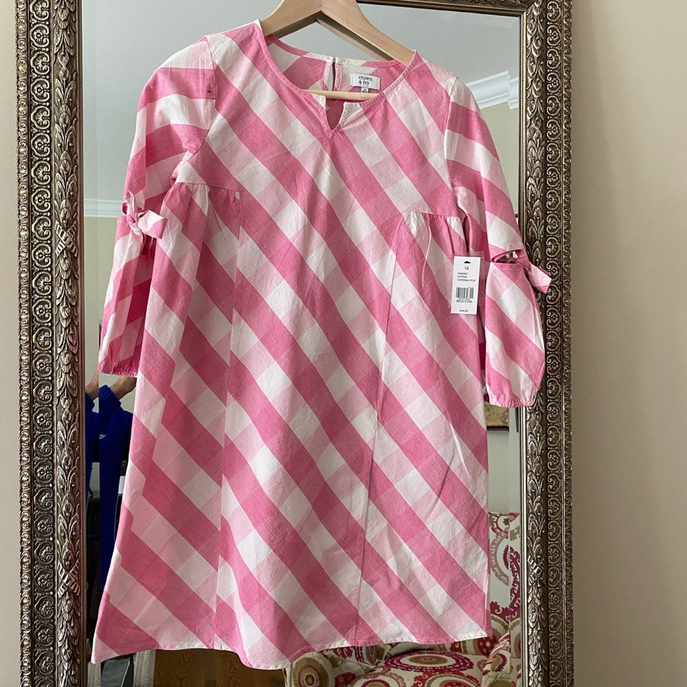 NWT crown and ivy juniors dress - sz 16